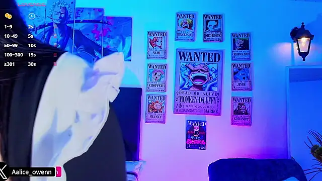 Aliceowenn online show from 01/12/26, 12:28