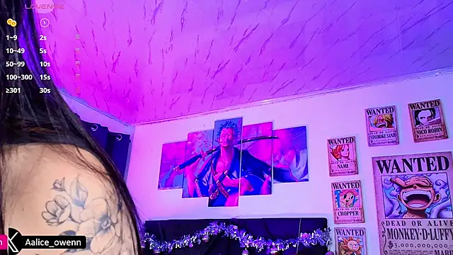 Aliceowenn online show from 12/16/25, 09:08