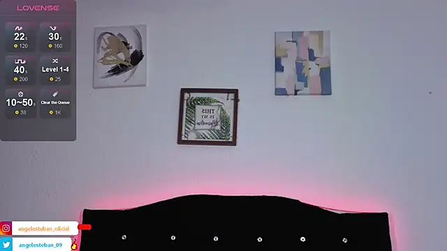 Angel esteban fx online show from 11/13/25, 03:10