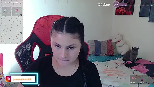 jessica gomez online show from 03/17/25, 08:40