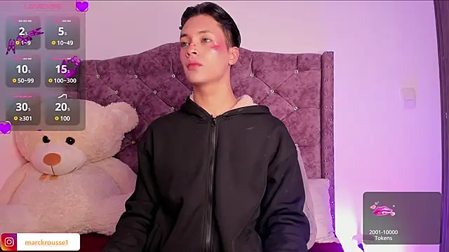 Marck rousse1 online show from 02/06/25, 11:53