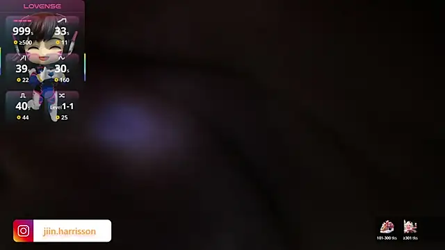 Snapshot of Jin-harrison chatting on 12/15/25, 11:05 Jin-harrison online show from 12/15/25, 11:05