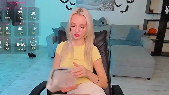 AleksaBlonde online show from 10/27/25, 11:55