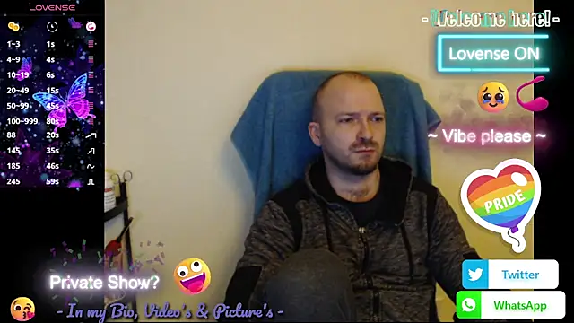 RealManHaveHairy online show from 02/11/26, 06:30