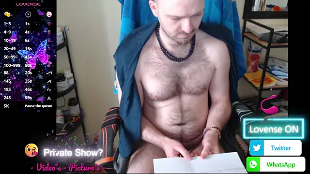 RealManHaveHairy online show from 04/12/26, 04:38