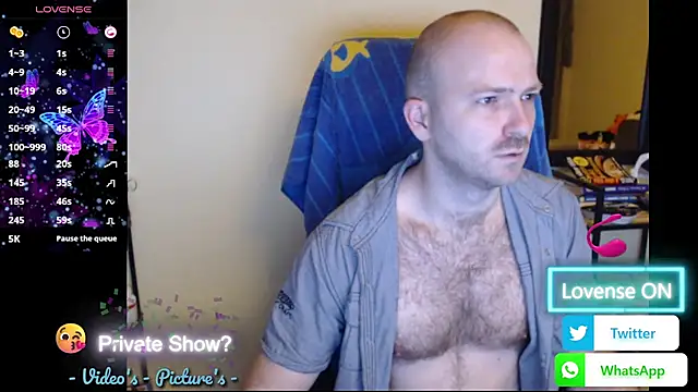 RealManHaveHairy online show from 04/17/26, 06:00