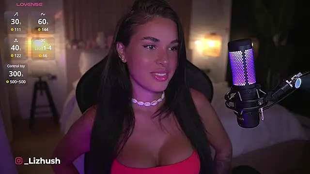 Snapshot of Lizhush_ chatting on 01/06/25, 06:52 Lizhush online show from 01/06/25, 06:52