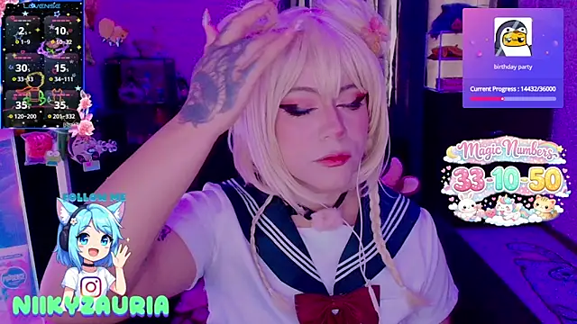  niiky online show from 04/08/26, 11:22