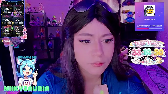  niiky online show from 04/13/26, 06:56