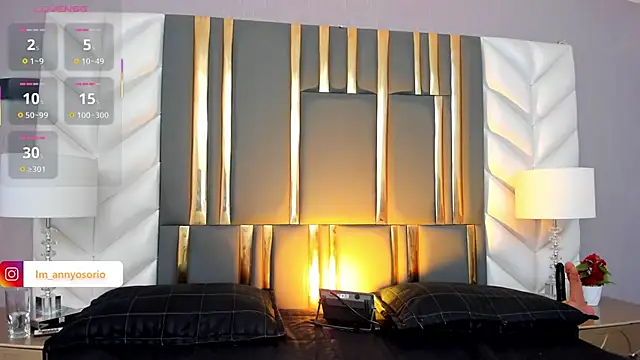 Anny osorio online show from 11/10/25, 07:19