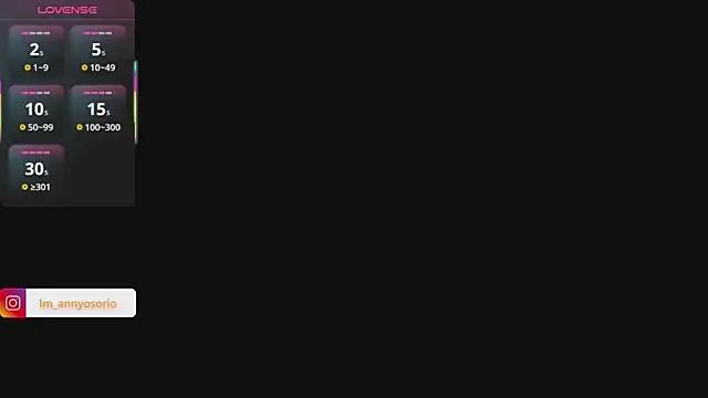 Anny osorio online show from 10/28/25, 07:24