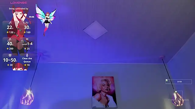 ScarletGV online show from 12/05/25, 05:50