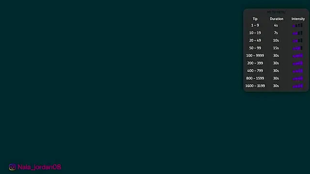 Nala j8 online show from 03/21/26, 12:53