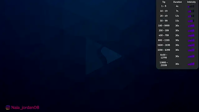 Nala j8 online show from 03/30/26, 10:28