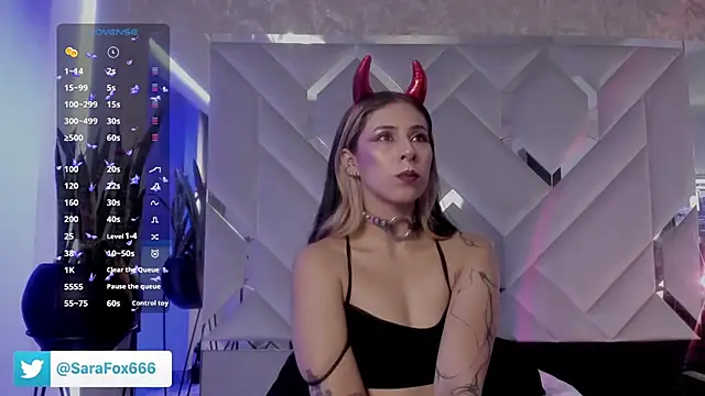 Sara Foxx1 online show from 10/16/25, 08:06