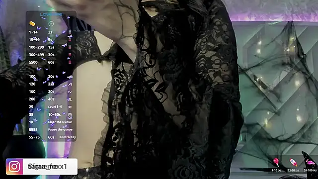 Sara Foxx1 online show from 10/27/25, 08:54