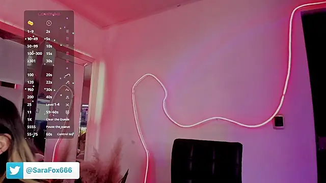 Sara Foxx1 online show from 04/11/26, 06:00