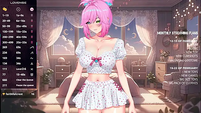 CosmicFaith online show from 02/08/26, 04:32