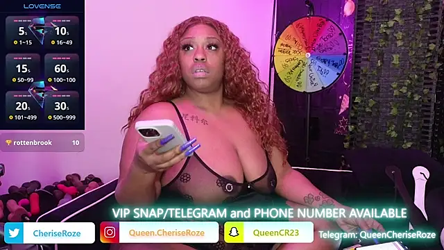 Snapshot of cheriserozequeen chatting on 01/10/25, 08:59 cheriserozequeen online show from 01/10/25, 08:59