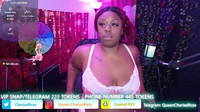 Snapshot of cheriserozequeen chatting on 09/10/25, 02:27 cheriserozequeen online show from 09/10/25, 02:27