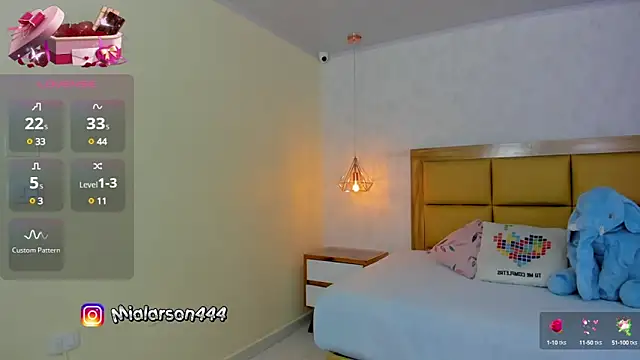 Snapshot of LARSONMIA chatting on 02/27/25, 12:45 LARSONMIA online show from 02/27/25, 12:45
