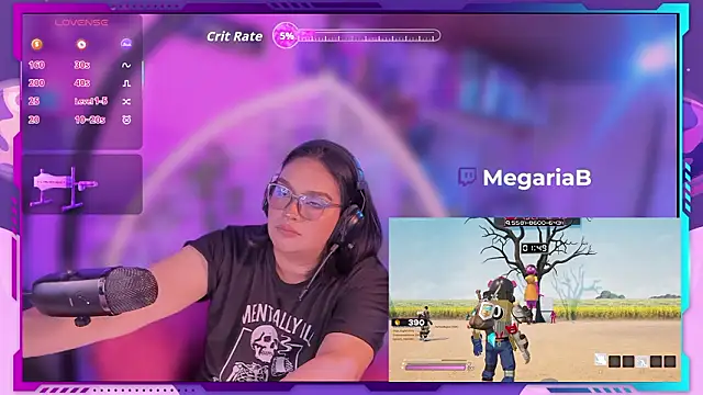 Snapshot of MegariaB chatting on 02/17/26, 04:43 MegariaB online show from 02/17/26, 04:43