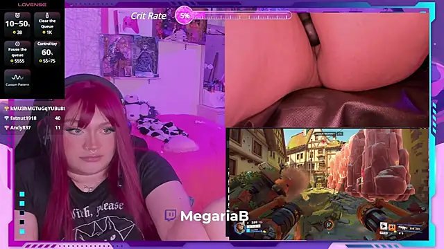 Snapshot of MegariaB chatting on 03/17/25, 07:46 MegariaB online show from 03/17/25, 07:46