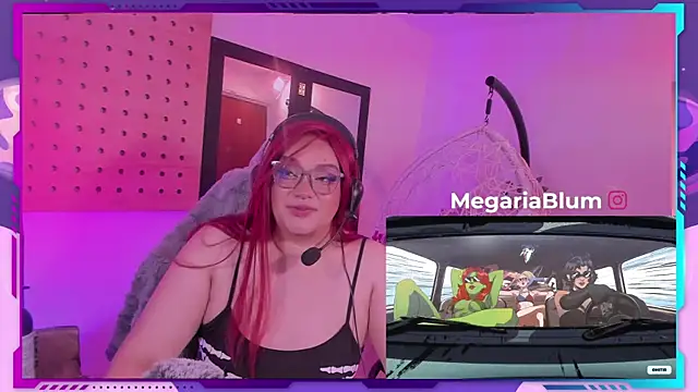 Snapshot of MegariaB chatting on 07/18/26, 03:15 MegariaB online show from 07/18/26, 03:15