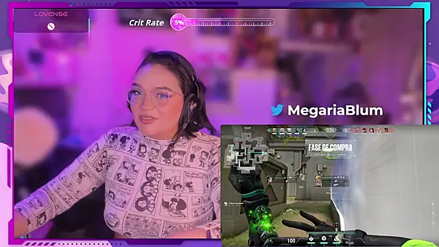 Snapshot of MegariaB chatting on 12/15/25, 04:18 MegariaB online show from 12/15/25, 04:18