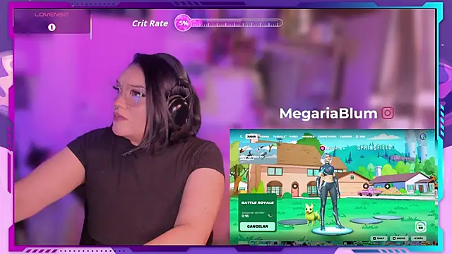 Snapshot of MegariaB chatting on 11/13/25, 05:00 MegariaB online show from 11/13/25, 05:00