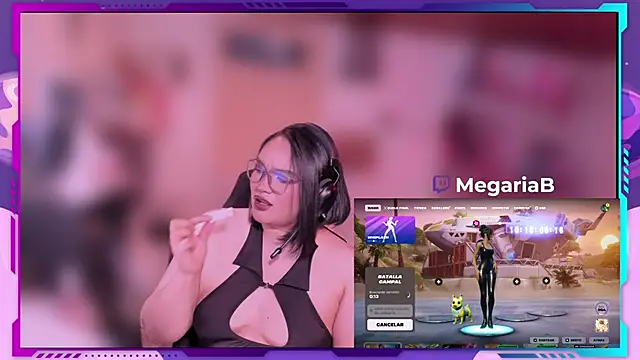 MegariaB online show from 05/26/26, 04:54