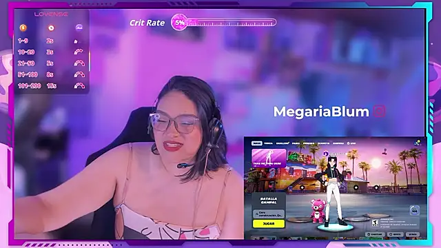 Snapshot of MegariaB chatting on 02/23/26, 04:47 MegariaB online show from 02/23/26, 04:47