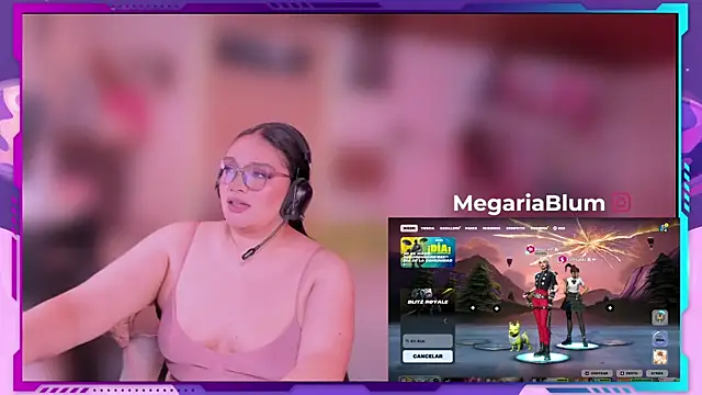 MegariaB online show from 05/24/26, 04:56