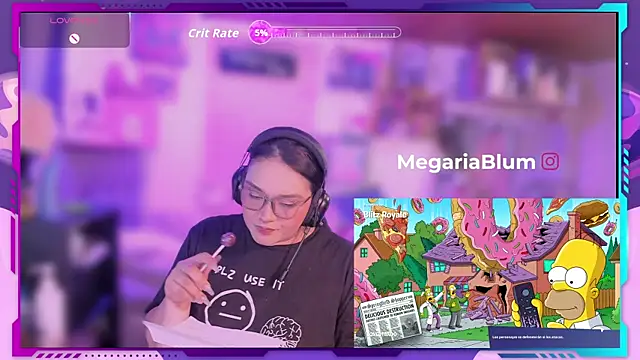 Snapshot of MegariaB chatting on 01/17/26, 04:27 MegariaB online show from 01/17/26, 04:27