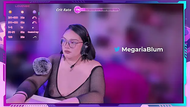 MegariaB online show from 04/24/26, 04:25