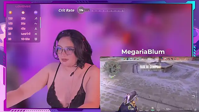 MegariaB online show from 04/03/26, 04:30