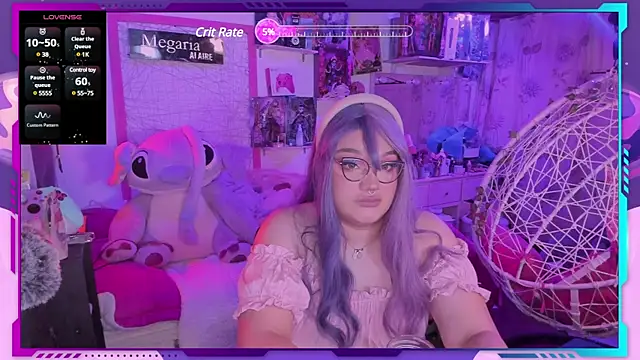 Snapshot of MegariaB chatting on 02/27/25, 04:46 MegariaB online show from 02/27/25, 04:46