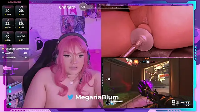Snapshot of MegariaB chatting on 03/16/25, 07:59 MegariaB online show from 03/16/25, 07:59