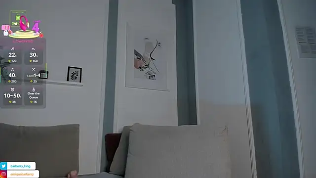 EnriqueBarberry online show from 11/23/25, 06:34