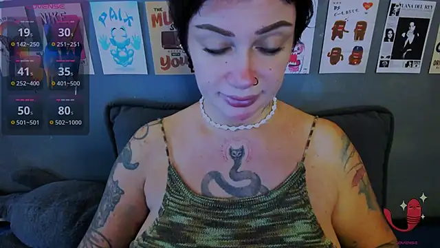 EllieOz online show from 07/08/26, 01:01
