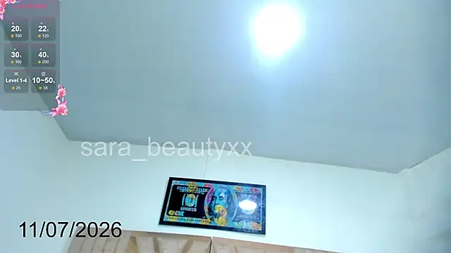 Snapshot of SARA_BEAUTYXX chatting on 07/11/26, 03:34 SARA BEAUTYXX online show from 07/11/26, 03:34