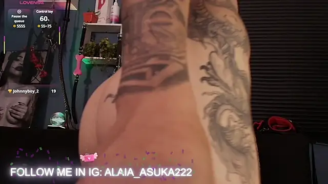 Alaia Asuka online show from 03/01/25, 04:26