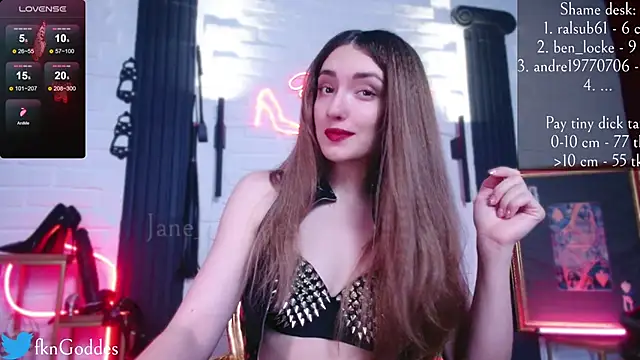 Snapshot of Jane_Goddess chatting on 02/02/25, 01:08 Jane Goddess online show from 02/02/25, 01:08