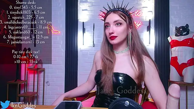 Snapshot of Jane_Goddess chatting on 03/02/25, 03:19 Jane Goddess online show from 03/02/25, 03:19