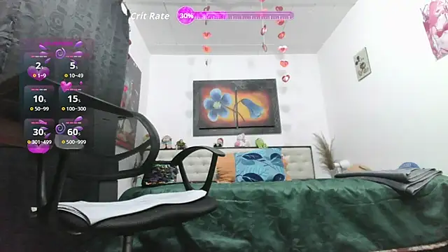 Melissa Daniiels online show from 10/03/25, 04:30