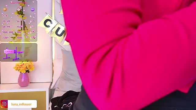 Flor delunaa online show from 03/13/26, 01:05