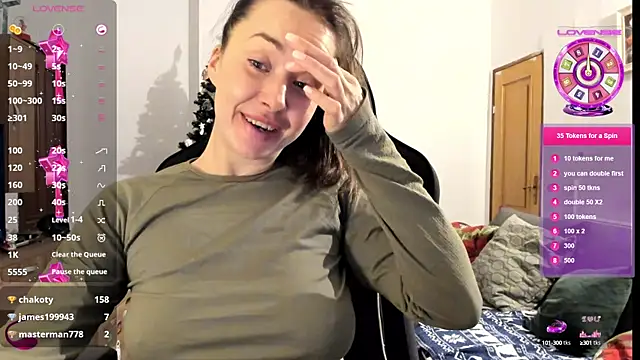 Snapshot of PlayfulGoddess chatting on 02/13/25, 06:26 PlayfulGoddess online show from 02/13/25, 06:26