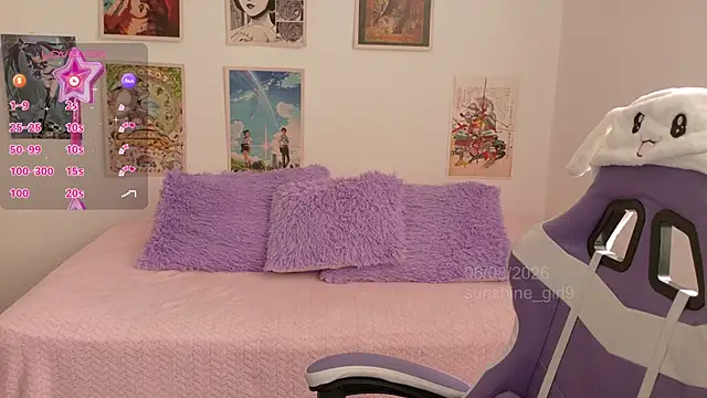sunshine girl9 online show from 08/06/26, 06:14