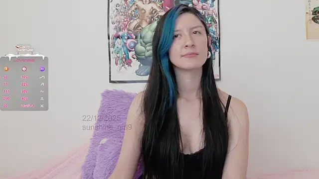 sunshine girl9 online show from 12/22/25, 08:31