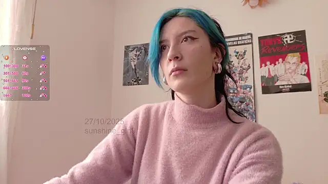 sunshine girl9 online show from 10/27/25, 07:37